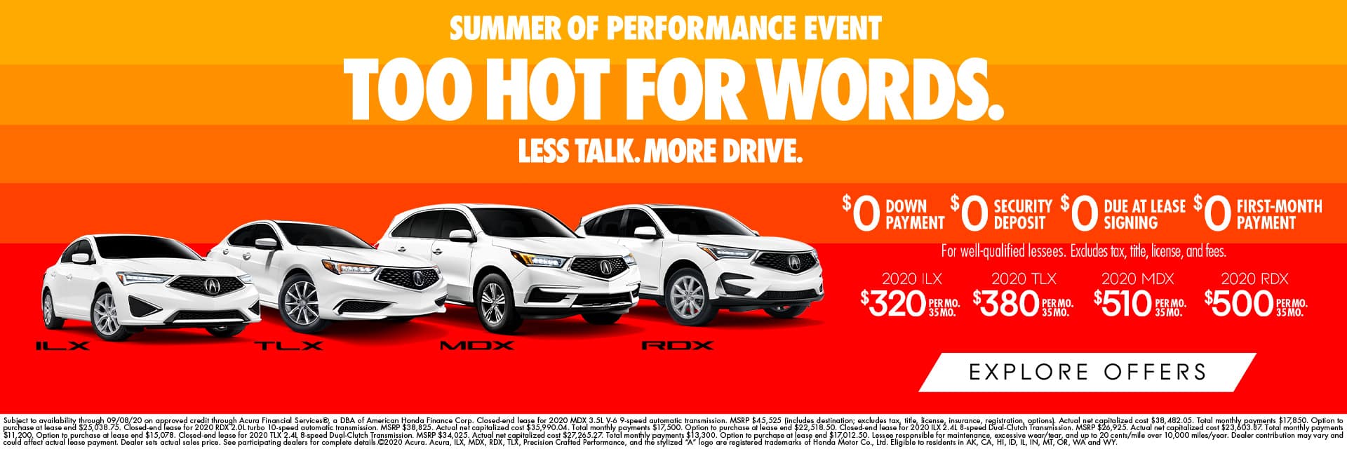 Full Line $0000 Offer