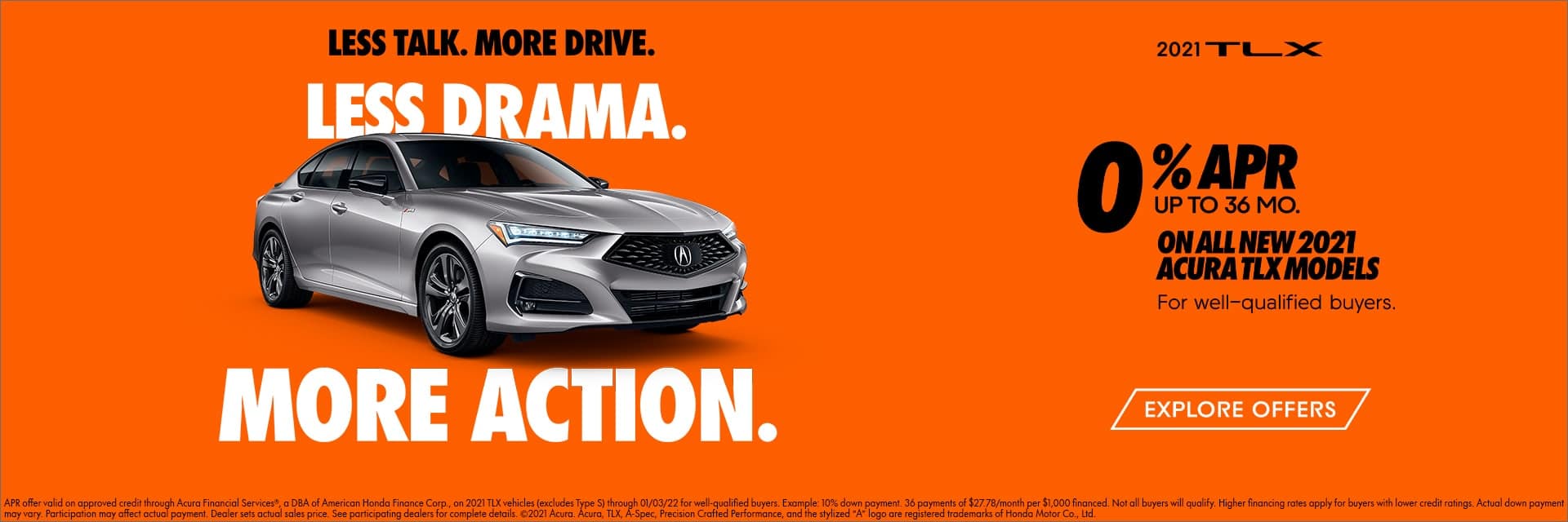 2021 Acura TLX offer