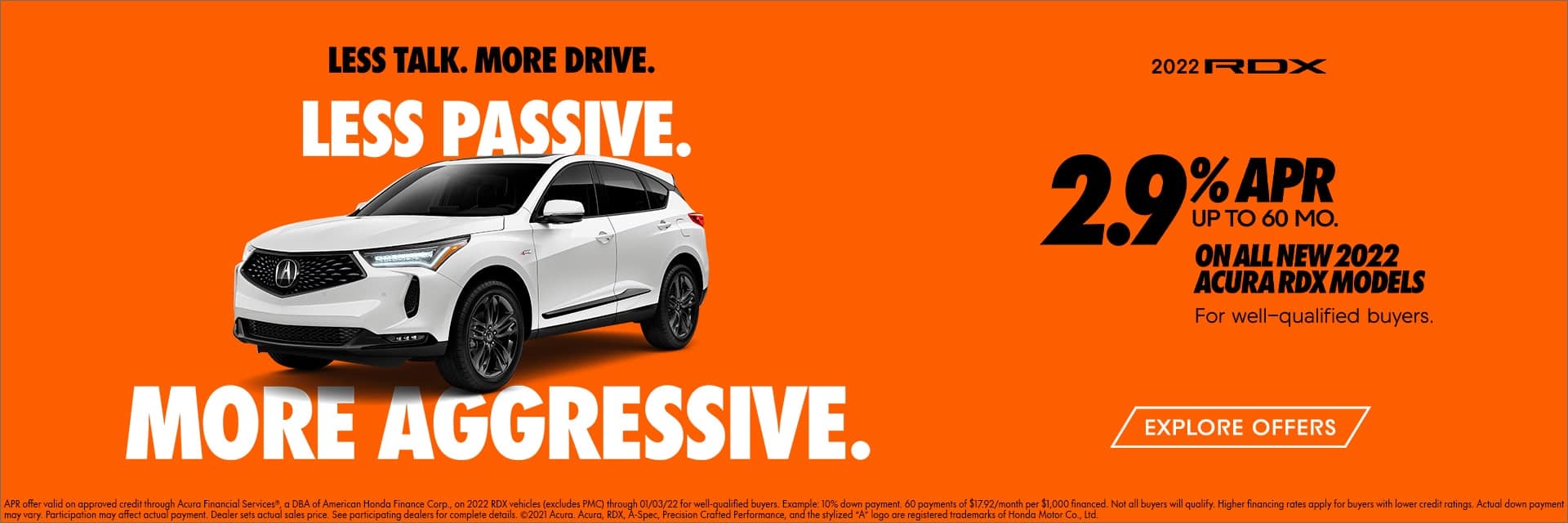 2022 Acura RDX offer