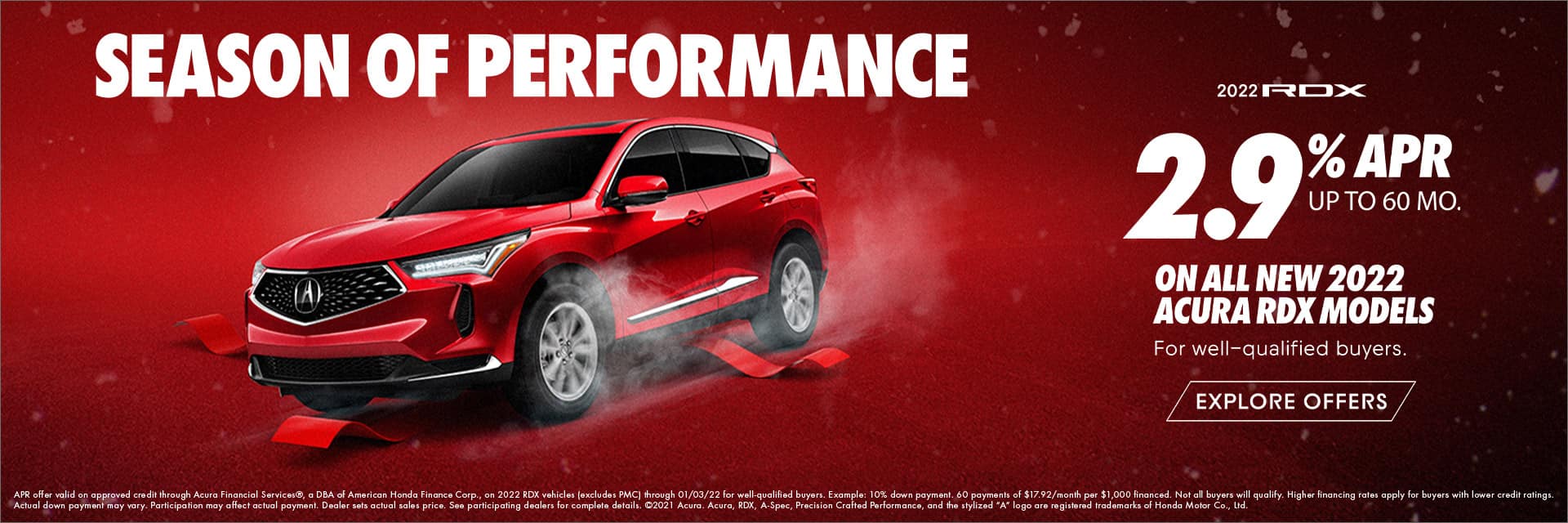 MY22 RDX APR Offer