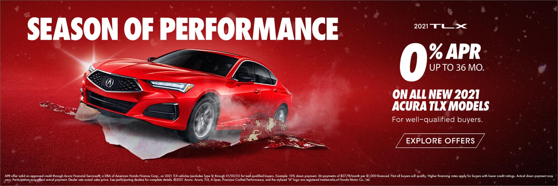 MY21 TLX APR Offer